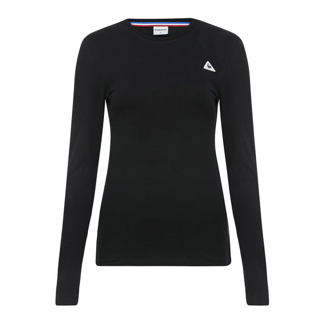 T-Shirt Manches Longues Essentiels Le Coq Sportif Femme Noir